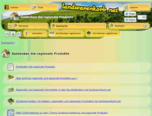 Tablet Screenshot of landwarenkorb.net